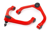 Rough Country - Red Forged Upper Control Arms - 3-3.5 Inch Lift - Ram 1500 2WD/4WD (19-25)