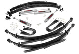 Rough Country - 2 Inch Lift - 52 Inch Rear Springs - Chevy/GMC C10/K10 Truck & SUV/K5 Blazer (73-76)