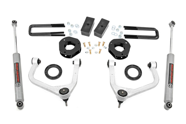 Rough Country - 3.5 Inch Lift Kit - GMC Sierra 1500 2WD/4WD (2019-2025 & Classic)