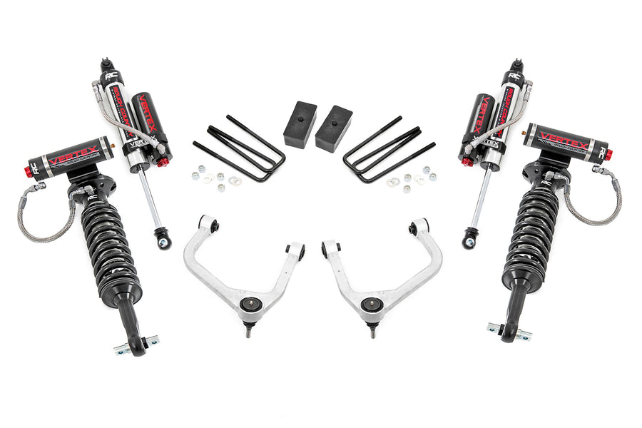 Rough Country - 3.5 Inch Lift Kit - Vertex - GMC Sierra 1500 2WD/4WD (2019-2025 & Classic)