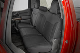 Rough Country - Seat Covers - FR 40/40/20 & RR Arm Rest - Chevy/GMC Sierra/Silverado 1500 (19-25)