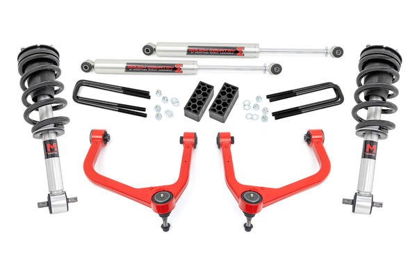 Rough Country - 3.5 Inch Lift Kit - M1 Struts/M1 - Chevy Silverado 1500 2WD/4WD (2019-2024 & Classic)