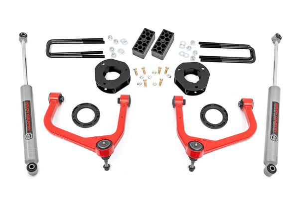 Rough Country - 3.5 Inch Lift Kit - Chevy Silverado 1500 2WD/4WD (2019-2024 & Classic)
