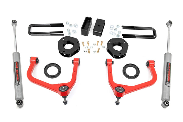 Rough Country - 3.5 Inch Lift Kit - GMC Sierra 1500 2WD/4WD (2019-2025 & Classic)