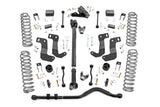 Rough Country - 3.5 Inch Lift Kit - C/A Drop - 4-Door - 392 - Jeep Wrangler Unlimited (18-23)