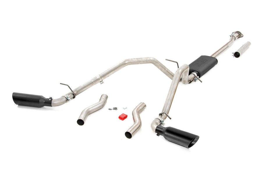 Rough Country - Performance Cat-Back Exhaust - Stainless - 5.7L - Ram 1500 2WD/4WD (19-24)