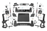 Rough Country - 4 Inch Lift Kit - Diesel - Chevy/GMC Sierra 1500 (19-24)/Silverado 1500 (19-24)