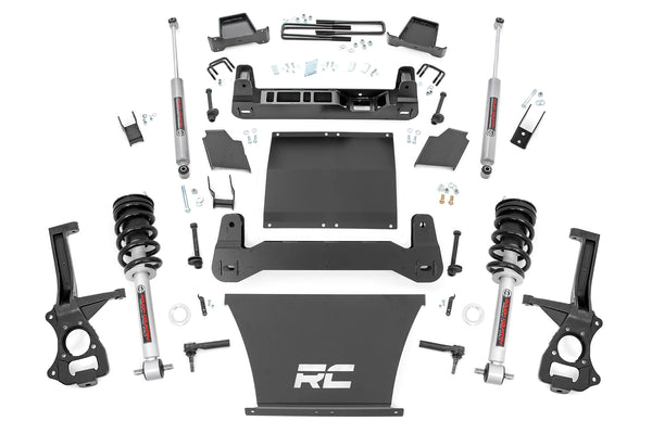 Rough Country - 6 Inch Lift Kit - N3 Struts - GMC Sierra 1500 2WD/4WD (2019-2024 & Classic)