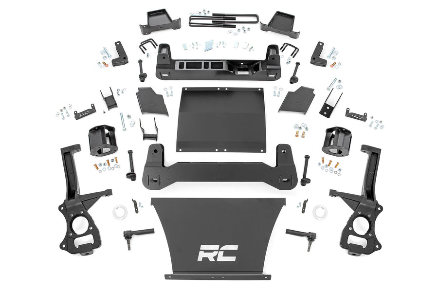 Rough Country - 6 Inch Lift Kit - Adaptive Ride Control - Chevy/GMC Sierra 1500 (19-24)/Silverado 1500 (21-24)