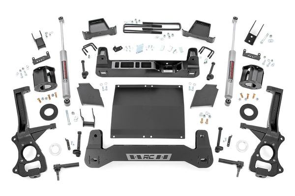 Rough Country - 6 Inch Lift Kit - Diesel - GMC Sierra 1500 2WD/4WD (2019-2024 & Classic)