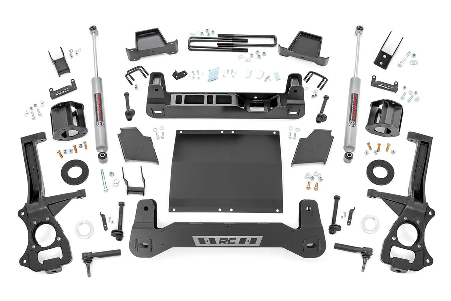 Rough Country - 6 Inch Lift Kit - Diesel - GMC Sierra 1500 2WD/4WD (2019-2024 & Classic)