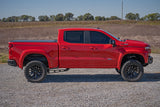 Rough Country - Hard Tri-Fold Flip Up Bed Cover - 5'10 In. Bed - Chevy/GMC Sierra/Silverado 1500 (19-25)