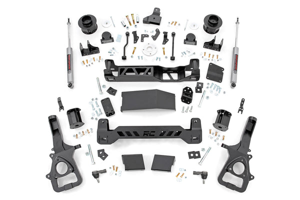 Rough Country - 5 Inch Lift Kit - Air Ride - Ram 1500 4WD (2019-2024)