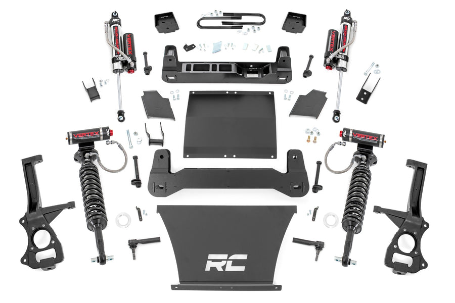 Rough Country - 6 Inch Lift Kit - Mono Leaf Rear - Vertex - GMC Sierra 1500 2WD/4WD (2019-2024 & Classic)