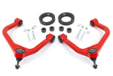 Rough Country - 1.75 Inch Leveling Kit - Forged Red UCA - AT4 - GMC Sierra 1500 (2019-2025 & Classic)
