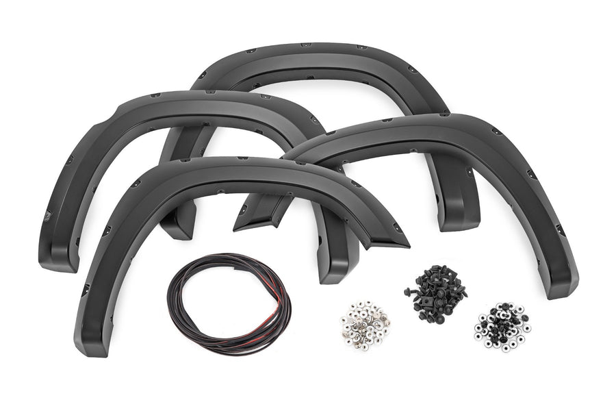 Rough Country - Pocket Fender Flares - PAR Maximum Steel - Ram 1500 2WD/4WD (2019-2024)