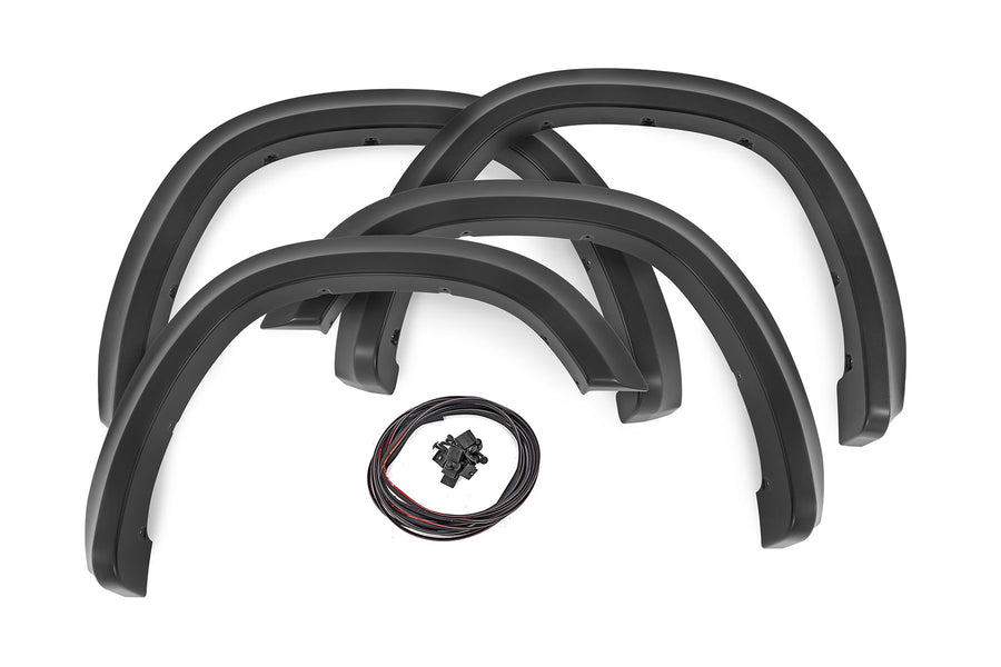 Rough Country - Fender Flares - Sport - PUW Walnut Brown - Ram 1500 2WD/4WD (2019-2024)