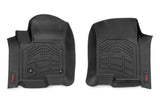 Rough Country - Floor Mats - FR Bucket - Crew - Chevy/GMC 1500/2500HD/3500HD (19-25 & Classic)