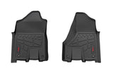 Rough Country - Sure-Fit Floor Mats - Front Bucket - Crew - Ram 2500/3500 2WD/4WD (2019-2025)