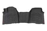 Rough Country - Sure-Fit Floor Mats - Front Over Hump - Crew - Chevy/GMC 1500/2500HD/3500HD (19-25 & Classic)