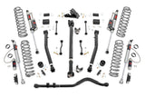 Rough Country - 3.5 Inch Lift Kit - Adj Lower - FR D/S - M1R - Jeep Wrangler Unlimited Rubicon (18-23)
