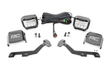 Rough Country - LED Light Kit - Ditch Mount - 3 In. OSRAM - Wide - Ram 1500 2WD/4WD (2019-2025)