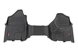 Rough Country - Sure-Fit Floor Mats - Front Over Hump - Crew - Ram 2500/3500 2WD/4WD (19-25)