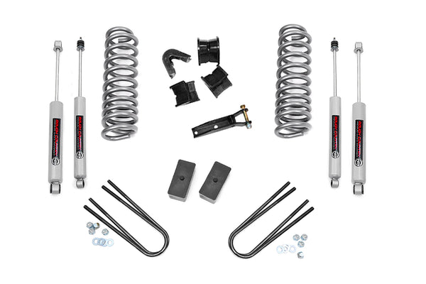 Rough Country - 4 Inch Lift Kit - Rear Blocks - Ford F-100/F-150 4WD (1977-1979)