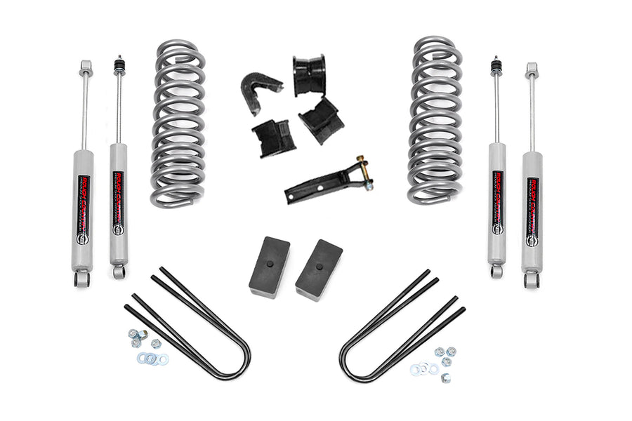Rough Country - 4 Inch Lift Kit - Rear Blocks - Ford F-100/F-150 4WD (1977-1979)