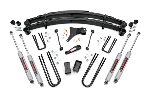 Rough Country - 4 Inch Lift Kit - Rear Blocks - Ford F-250/F-350 Super Duty 4WD (1999)