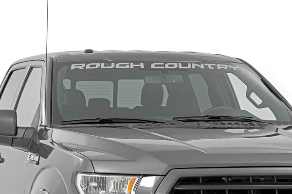 Rough Country - Rough Country Decal - 3 Inch X 49 Inch - Curved - Silver