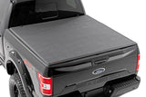 Rough Country - Soft Tri-Fold Bed Cover - 5'7" Bed - Ford F-150 2WD/4WD (2004-2014) - 41509550A