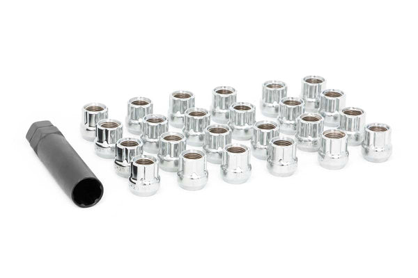 Rough Country - Lug Nut Set - 1/2x20 - 24 Qty - Chrome - Open End