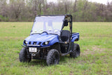 Rough Country - Vented Full Windshield - Scratch Resistant - Yamaha Rhino 660/Rhino 700