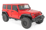 Rough Country - High Clearance LED Flat Fender Flare Kit - UV Treated - Jeep Wrangler JK (07-18)