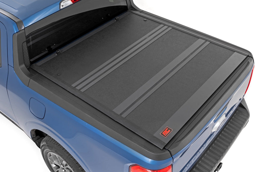 Rough Country - Hard Low Profile Bed Cover - 4'6 In. Bed - Ford Maverick 2WD/4WD (2022-2025)