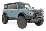 Rough Country - High Winch Mount - All Models - 12000S - 20 Inch Black Single Row LED - Ford Bronco (21-25)
