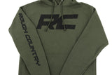Rough Country - Rough Country Hoodie - RC Topographical Sleeve - Army Green - 3XL