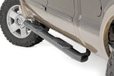 Rough Country - Oval Nerf Step - Crew Cab - Black - Ford F-250/F-350 Super Duty (99-16)