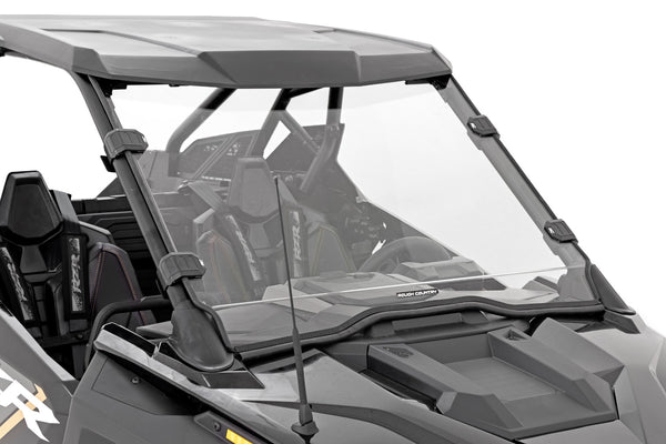 Rough Country - Full Windshield - Scratch Resistant - Polaris RZR Turbo R 4