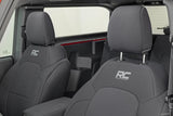 Rough Country - Seat Covers - Bucket Seats - FR & RR - Ford Bronco (2 Door) 4WD (2021-2025)
