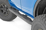 Rough Country - Oval Nerf Step - 4-Door - Black - Ford Bronco 4WD (2021-2025)