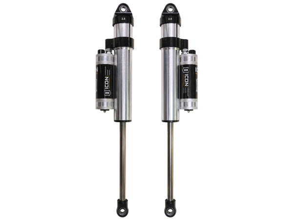 ICON 2003-2024 Toyota 4Runner/2005-2023 Toyota Tacoma/2007-2014 Toyota FJ Cruiser Front 2.5 VS Long Travel Piggyback Reservoir W/ CDCV Secondary Shocks Pair
