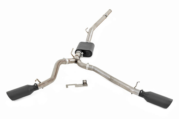 Rough Country - Performance Cat-Back Exhaust - Stainless - 3.6L - Jeep Gladiator JT (20-25)