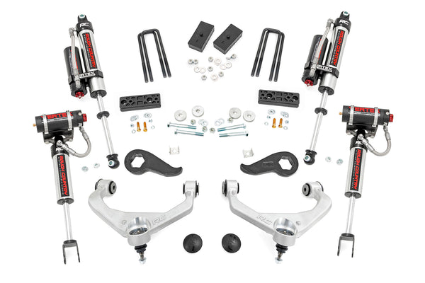 Rough Country - 3 Inch Lift Kit - Vertex - W/ Overloads - Chevy/GMC 2500HD/3500HD (20-25)