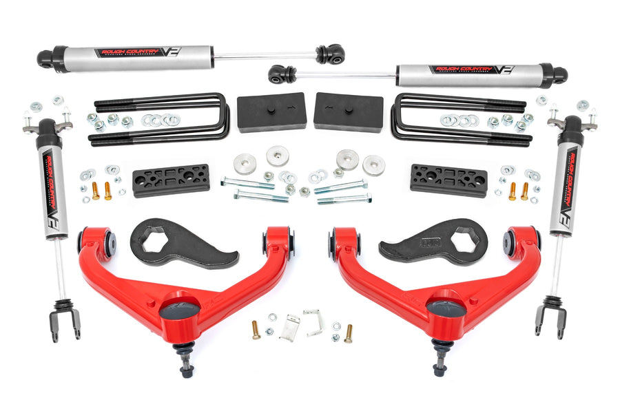 Rough Country - 3 Inch Lift Kit - UCAs - V2 - Chevy/GMC 2500HD/3500HD (20-25)