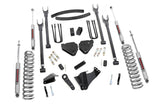Rough Country - 6 Inch Lift Kit - Gas - 4-Link - No OVLDS - Ford F-250/F-350 Super Duty (05-07)