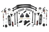 Rough Country - 6 Inch Lift Kit - Diesel - 4 Link - RR Spring - C/O Vertex - Ford F-250/F-350 Super Duty (05-07)