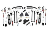 Rough Country - 6 Inch Lift Kit - Diesel - 4 Link - OVLDS - C/O Vertex - Ford F-250/F-350 Super Duty (05-07)