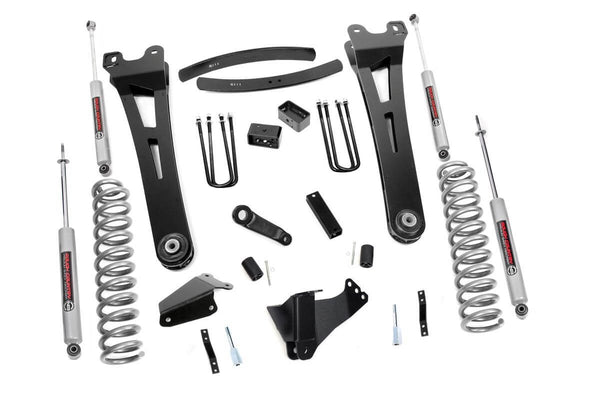 Rough Country - 6 Inch Lift Kit - Diesel - Radius Arm - Ford F-250/F-350 Super Duty (05-07)